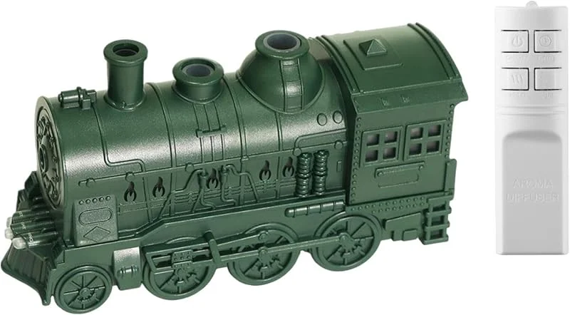 Difusor de aire vintage humidificador de luz silencioso USB difusor de tren