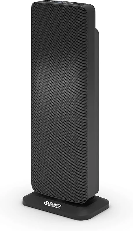 Olimpia Splendid 99267 Caldo Trendy T - Termoventilador cerâmico em torre com filtro de ar 2000 W, 220-240 V, preto — Aquecimento