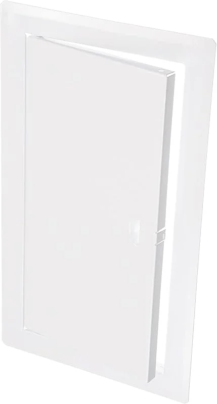 Panel de acceso de metal blanco de 6 x 12 pulgadas. Panel de puerta de eje de servicio. Plomería, electricidad, calefacción, panel de acceso de pared de alarma para paneles de yeso. — Aquecimento