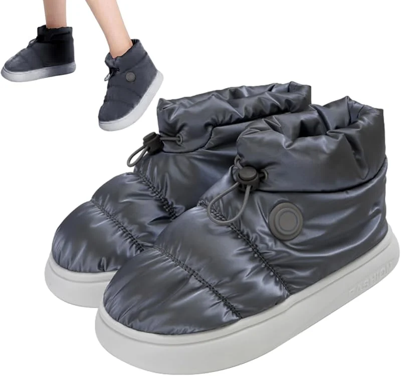 Zapatos calefactores para pies, Zapatos calefactores, Calentador de pies — Roupa aquecida