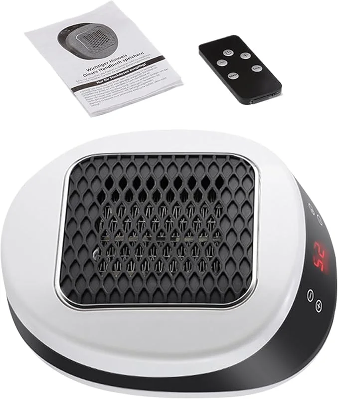 Termoventilador para escritorio, calefacción rápida cerámica – con — Aquecimento