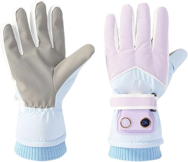Guantes Calentados para Hombre 3 Niveles de Calor, Manoplas Táctiles — Cozinha e lar