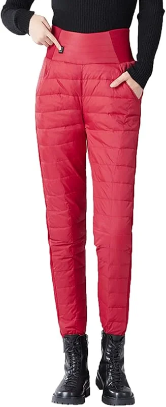 Pantalones calefactables para mujer con calefacción de zona, parte delantera y trasera, lavables, con tres niveles de temperatura, práctico bolsillo — Roupa aquecida