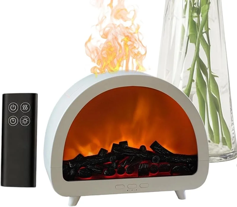 Difusor Humidificador de Chimenea Humidificador de Llama 12 Colores con