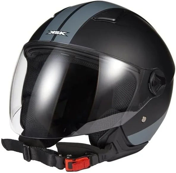 KSK Capacete Miami Jet bronze moto, unissexo para adulto — Roupa aquecida