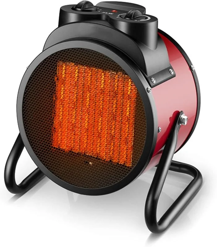 Aquecedor de espaço elétrico portátil 3000 W, aquecimento rápido de cerâmica PTC termostato industrial para escritório para casa, garagem do quarto, 220 V