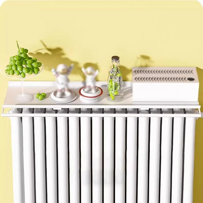 Balda Radiador de Pared De Metal Flotanter, Mesa de Sofá Sin Taladrar, Cubierta de Armario con Calefacción Oculta, for Sala Estar, Dormitorio Pasillo(7.9x19.7in, 20x50cm) — Aquecimento