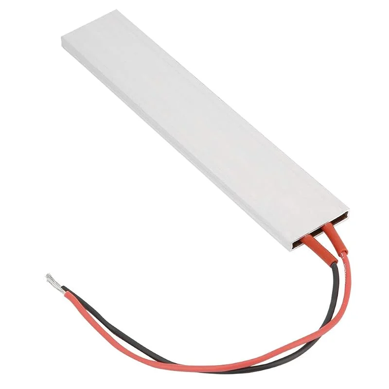 Elemento calefactor PTC, placa de calefacción de cerámica con carcasa de aluminio de 150 x 28, 5 mm, calentador termostático, para aire acondicionado, automóviles, humidificadores (12 V 70 °C) — Aquecimento
