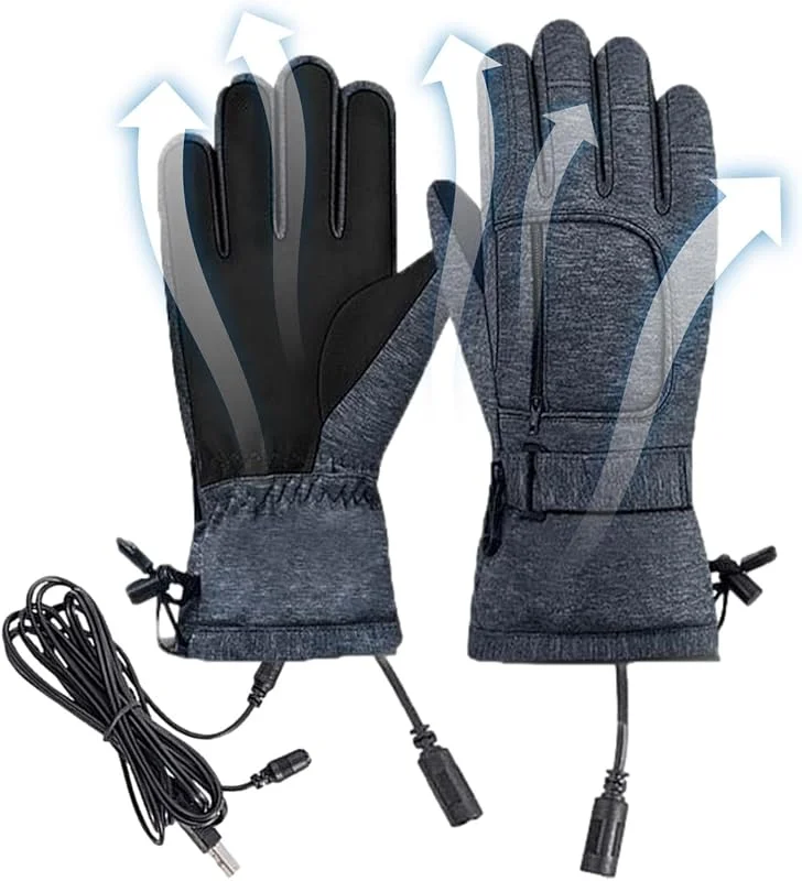 Guantes de ciclismo con calefacción, guantes con calefacción recargables — Cozinha e lar