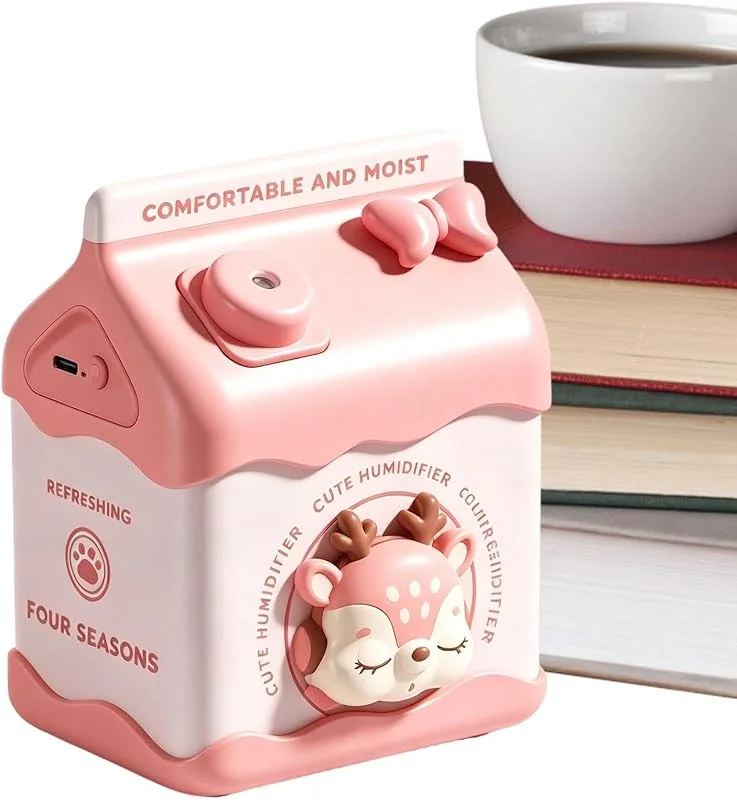 Humidificador de aire con 2 niveles de niebla, control de humedad en forma