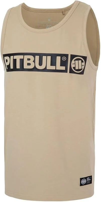 PITBULL - T-shirt interior para homem, praia sem mangas para homem de ginásio, t-shirt de alças para homem — Roupa aquecida