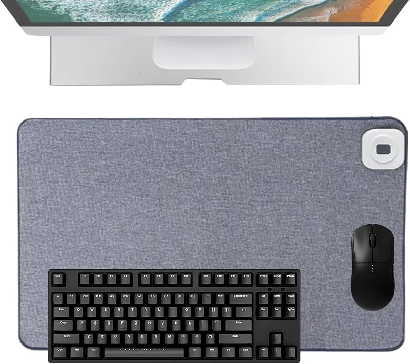 Alfombrilla para Escritorio de Ordenador Alfombrilla Ligera para Teclado — Aquecimento