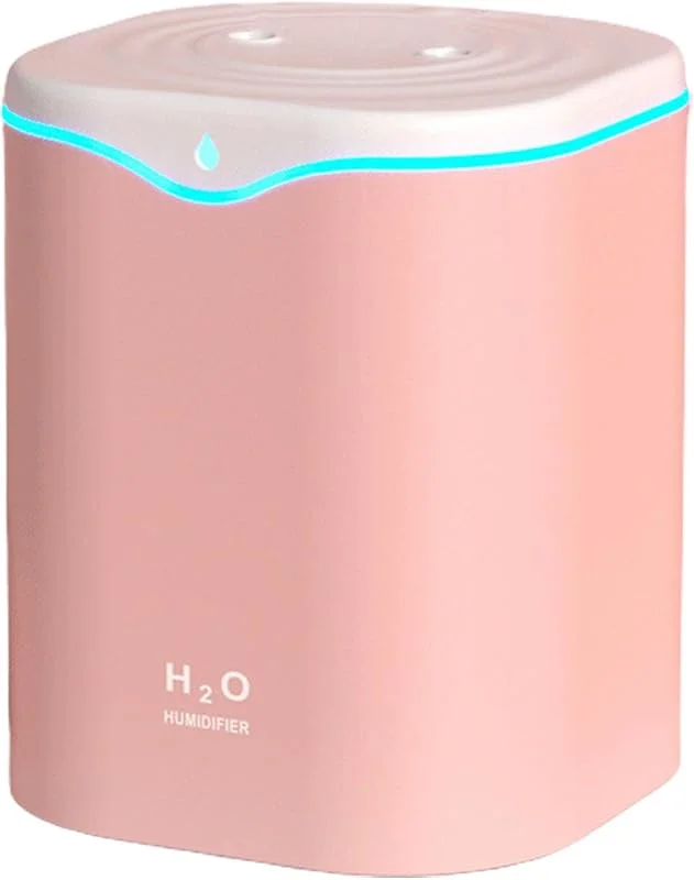 Humidificador de habitación Cool Mist, purificador USB de 5.1 x 6.3