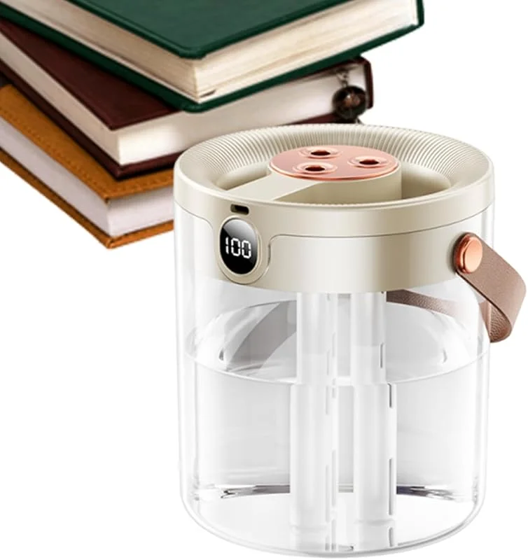 Humidificador De Habitación Humidificador Inalámbrico Con 3 Boquillas Y