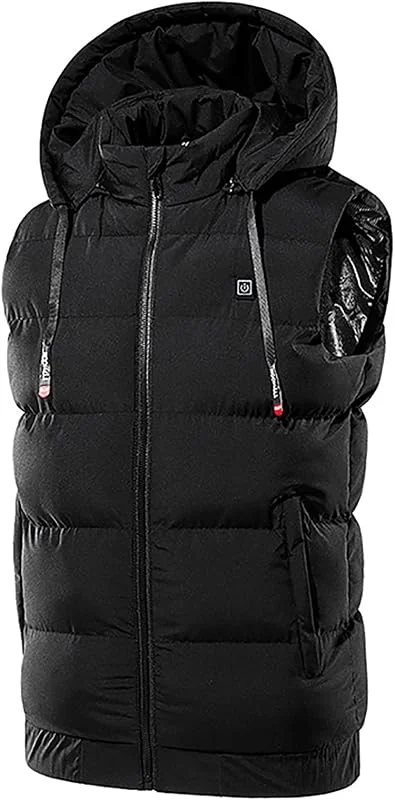 Chaleco Térmico Unisex 9 Zonas de Calentamiento, Chaleco Térmico USB Recargable, Chaleco Térmico Eléctrico Lavable Hombres Y Mujeres, para Caza, Pescar, esquí — Cozinha e lar