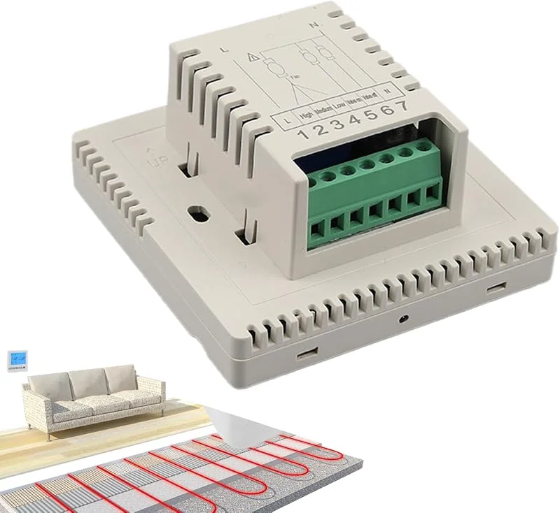 Termostatos para Hogar, Controlador De Temperatura para Calefacción por — Aquecimento