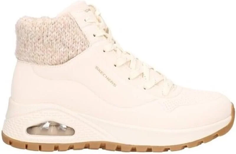 Skechers Uno Rugged Darling Daze botins mulher cinzento — Roupa aquecida