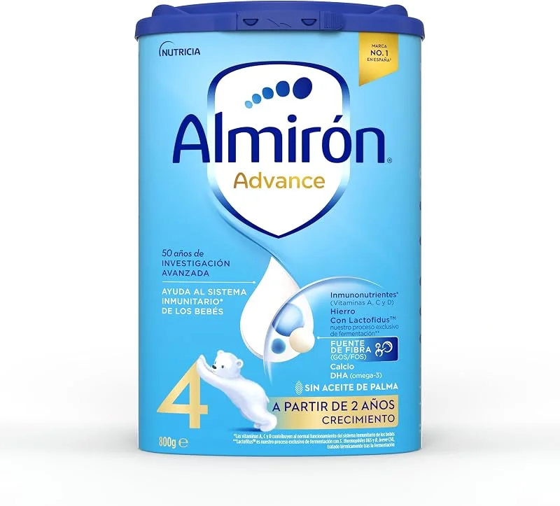 Almirón Advance 4, leite de crescimento em pó para bebé a partir dos 24 meses, 800 g — Humidificador
