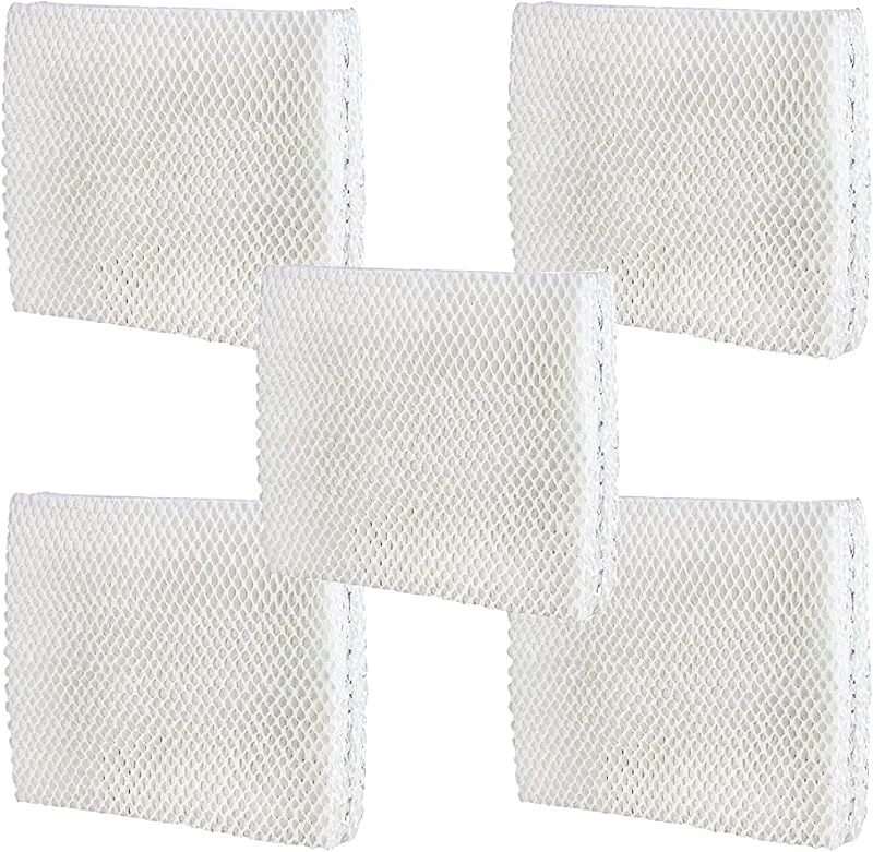 HIFROM Pacote de 5 filtros de pavio de humidificador de substituição compatíveis com Sears Kenmore 14102 14112 14120 Duracraft DH803 DH805 humidificador de humidade fria 14809 AC-809 HC-809