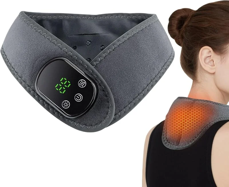 Almohada cervical calefactada – 5 niveles de calor, vendaje térmico — Aquecimento