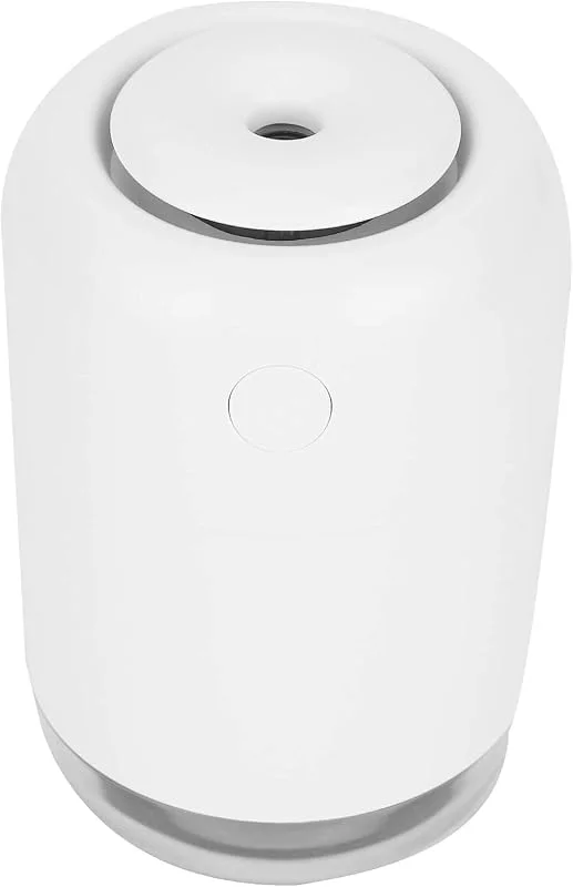 Humidificador 120 ml Mini humidificador de aire for automóvil Difusor de niebla USB con luz nocturna for habitación de bebé Coche Oficina Blanco