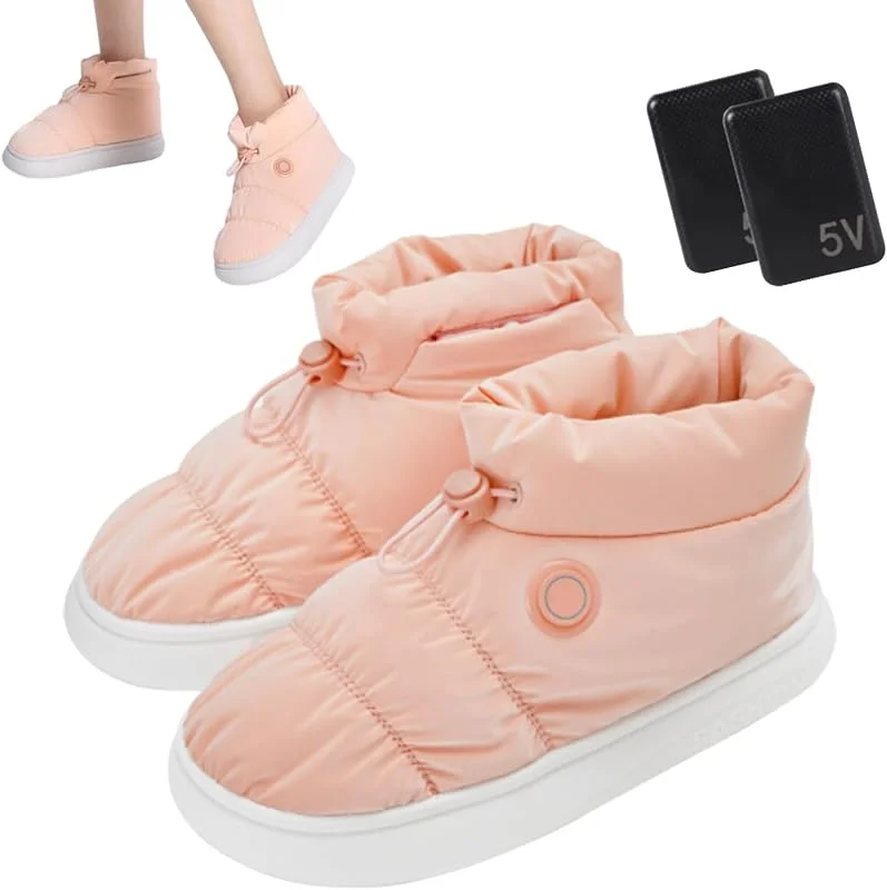 Calzado de calefacción eléctrica – Calzado unisex recargable con aislamiento eléctrico, Calor térmico para pies, calentador de pies, calentador de pies para hombres, cómodo — Roupa aquecida