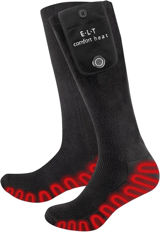 ELT Comfort Heat - Calcetines térmicos, color negro — Roupa aquecida