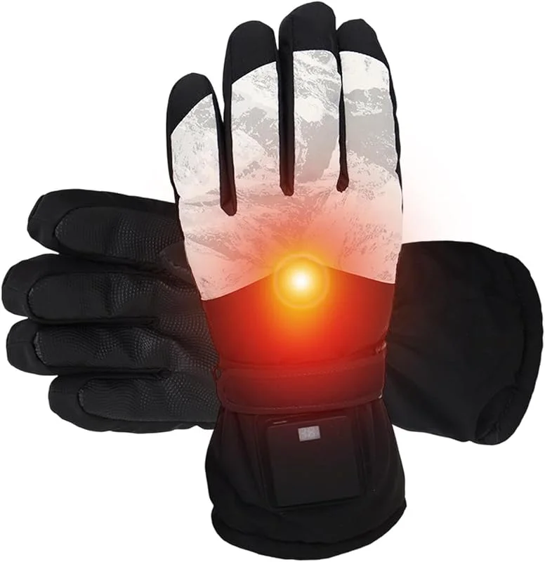 Guantes Calefactables Hombre Calentadores de Manos Recargables y — Roupa aquecida