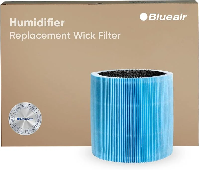 Blueair Filtro de pavio para humidificador H35i, filtro de substituição original, suaviza os vapores de água através da captura de partículas e minerais, vida útil do filtro de até 6 meses