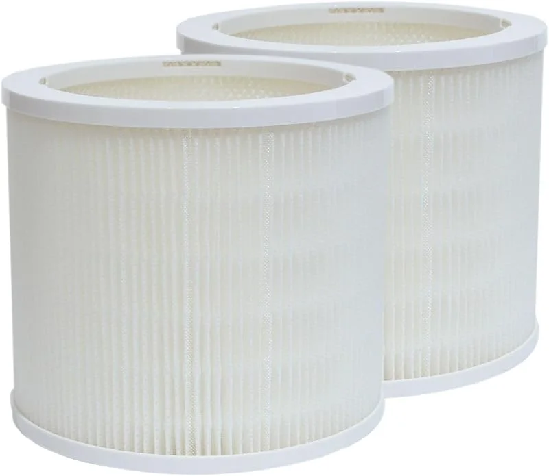 PUREBURG Filtros de evaporação a frio de substituição compatíveis com DH Lifelabs Aaira mini humidificador hidratante purificador de ar seco AAE-30WN06 AAE-30WB06, número de peça AS06FT-2, embalagem