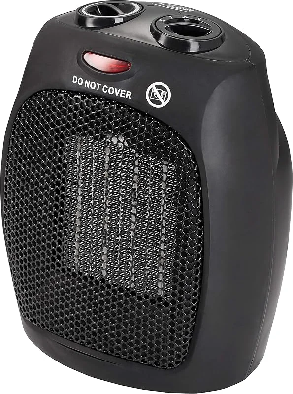 Adler AD 7702 Aquecedor cerâmico portátil PTC, 2 níveis de potência, termóstato, ar frio, quente, proteção contra sobreaquecimento, 1500 W
