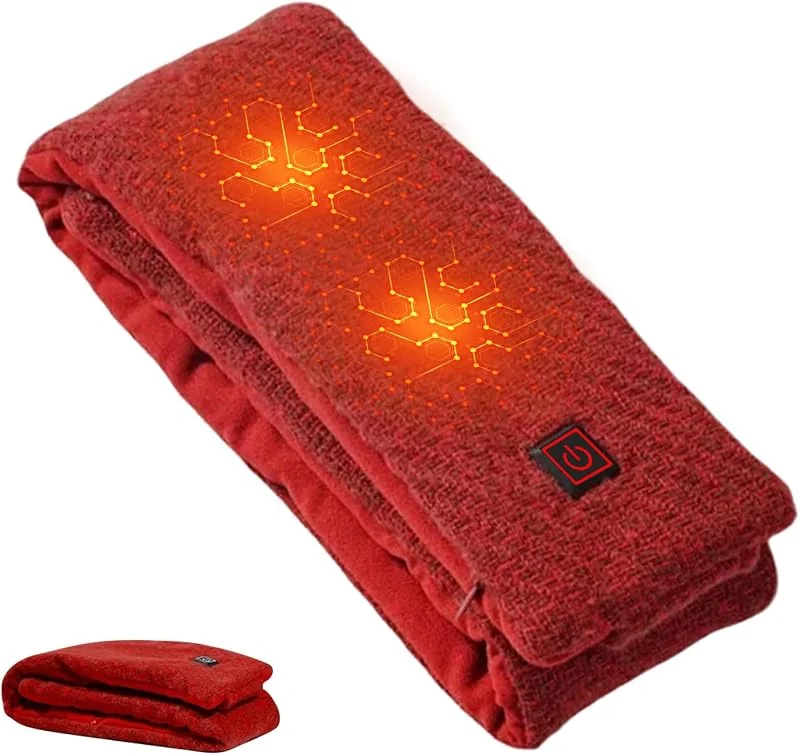 Bufanda Eléctrica con Calefacción para Mujeres Calentador de Cuello Lavable — Roupa aquecida