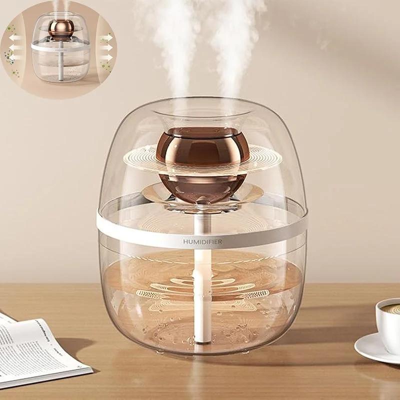 Dreamzy Humidifier, Dreamzy Humidifier Copper Coil, Dreamzy Humidifiers for Bedroom Large Room, Humidifiers Dreamzy para Home Office (White) — Humidificador