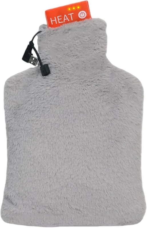 Bolsa de agua caliente eléctrica para calambres, frío invernal, sofá, cama, oficina, dormir, viajes y camping — Aquecimento