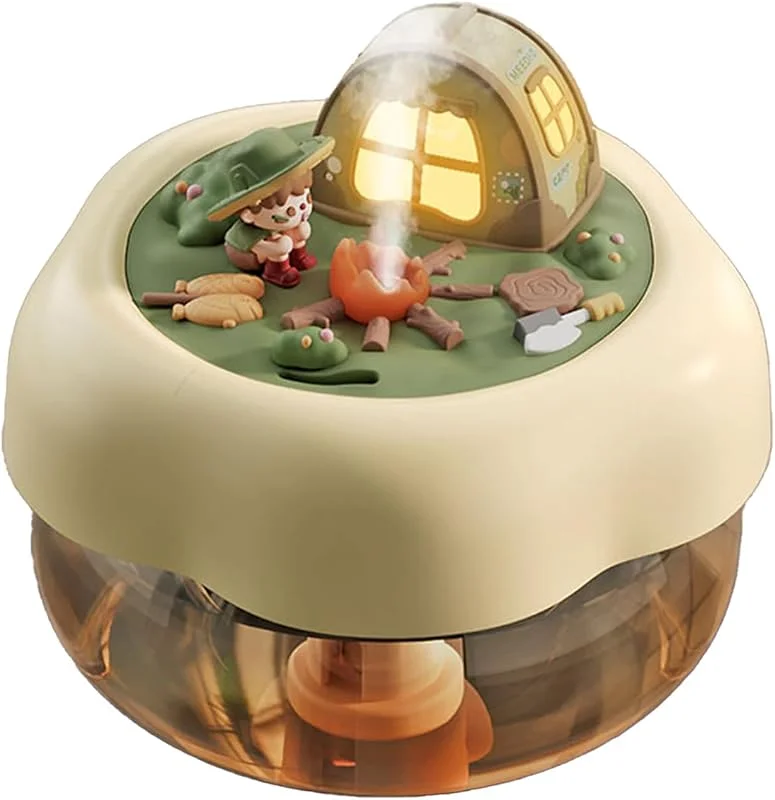 Humidificador para habitación de 400 ml, dispositivo portátil inteligente