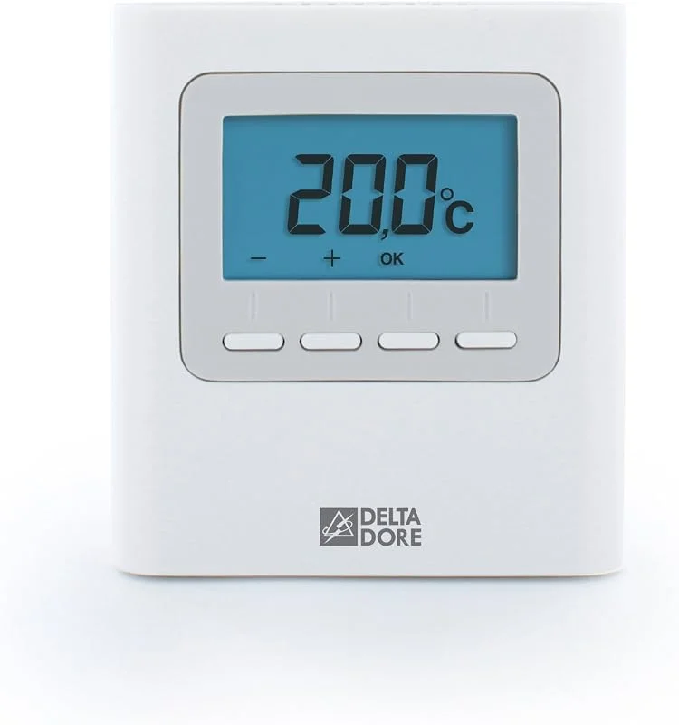 Termostato de ambiente radiopara sistema Delta 8000 dore Delta Dore 8000 TA RF 6053050 — Aquecimento