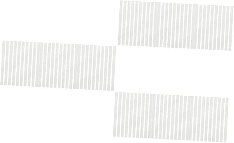 PRETYZOOM Filtros de para humidificador de ar de algodão absorvente filtros de substituição para compatível com humidificador branco 15 peças X 3