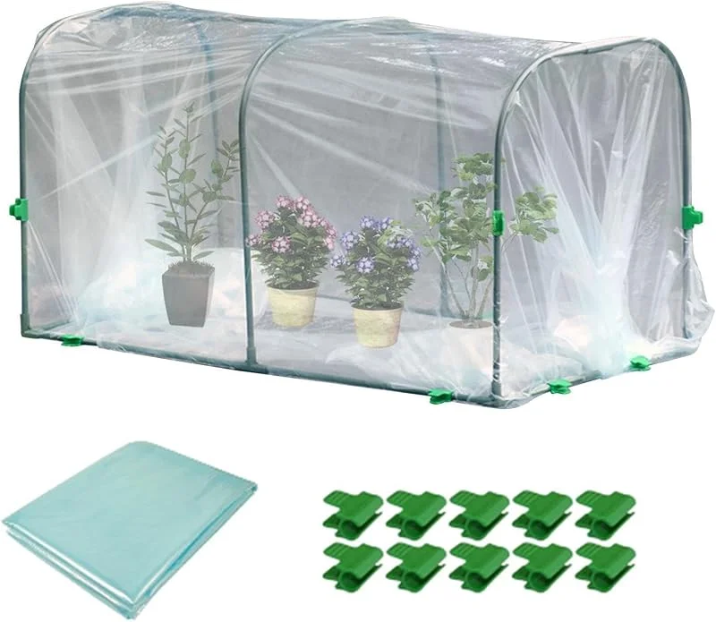 Invernadero pequeño para interiores, portátil, para flores — Aquecimento