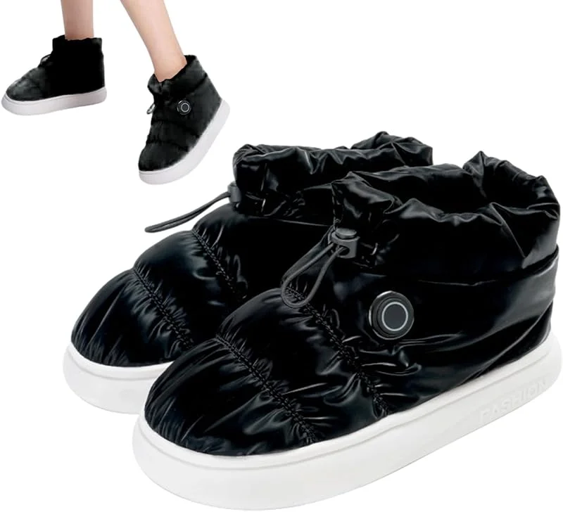 Zapatos con calefacción eléctrica, Zapatos Calentadores de pies con — Roupa aquecida