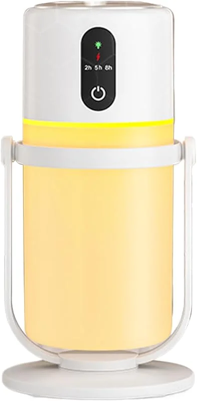 Humidificador de escritorio 300ml portátil silencioso dispositivo con luz