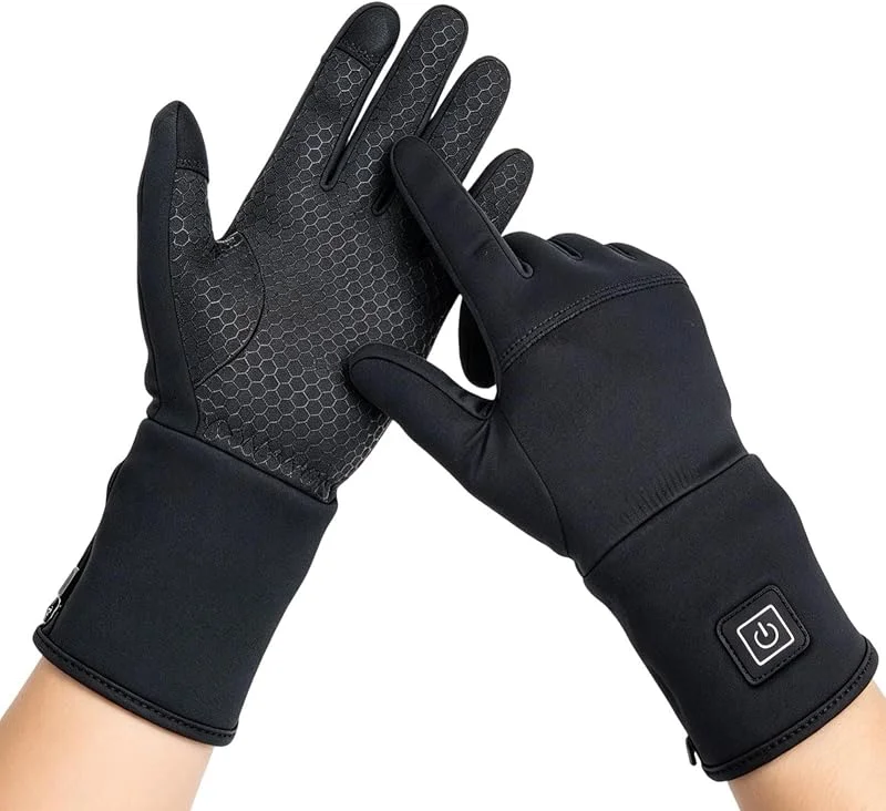 Guantes térmicos para hombre, 2500 mAh, recargables, para pantalla táctil — Cozinha e lar