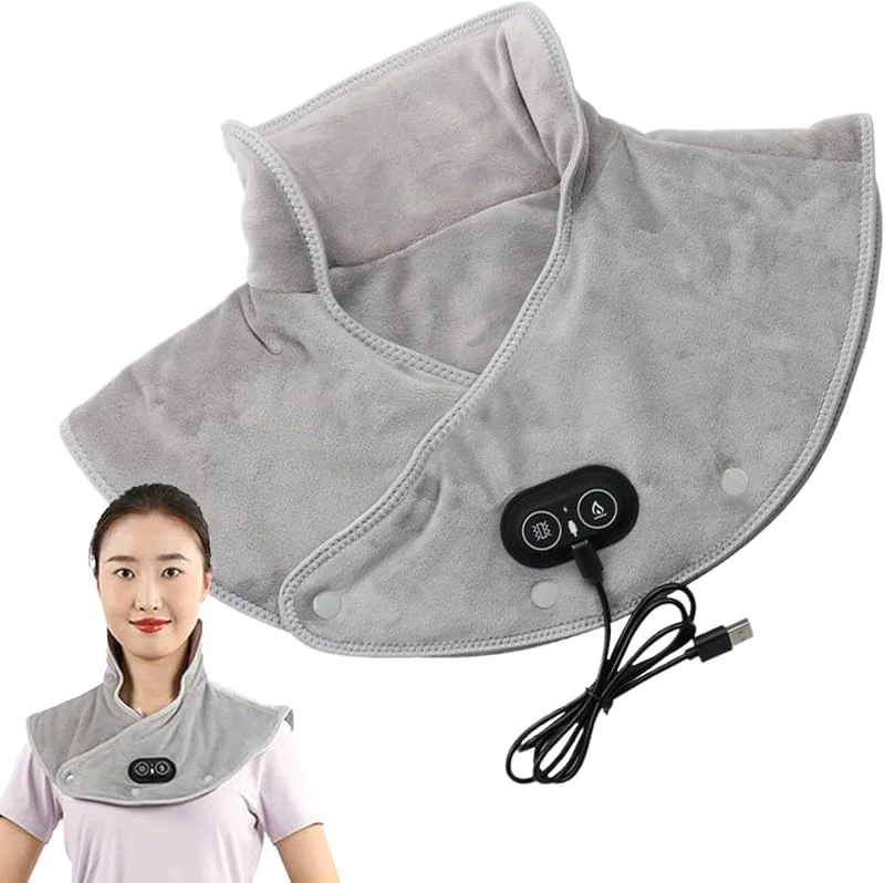 Almohada eléctrica de calor cervical con 3 niveles de calor, rápida generación de calor — Aquecimento