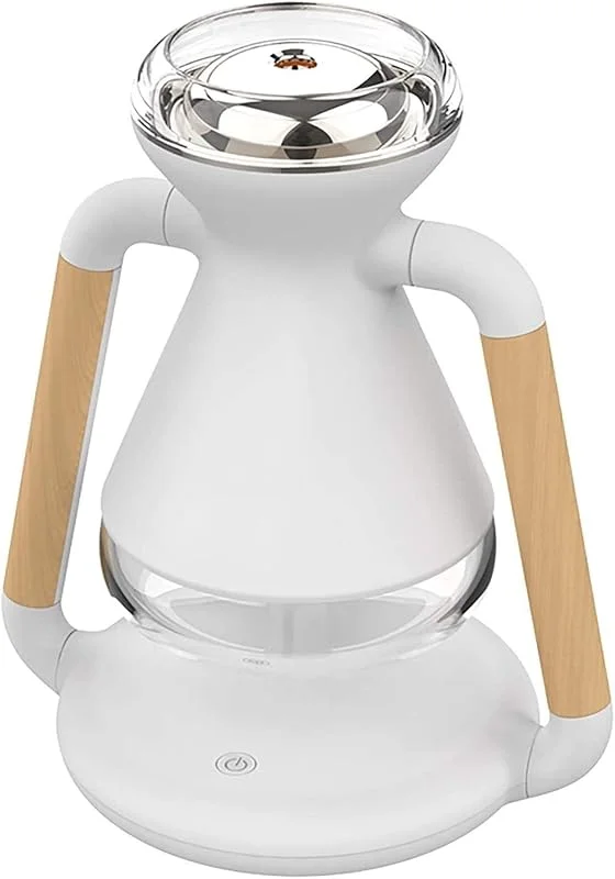 XMING Rabbitking Mini Humidificador de aire con teléfono móvil USB CARGA INTERNABILIDAD 230 ML Miniebla giratoria de la niebla giratoria y un pequeño rociador de humidificación Humidificador de rociad