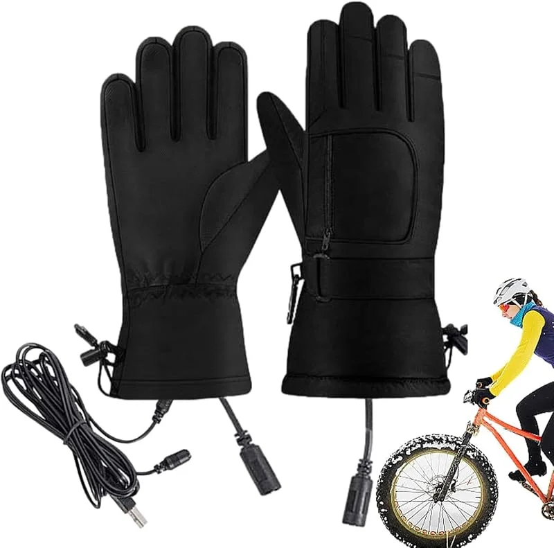 Genérico Guantes Térmicos Recargables, Guantes eléctricos Impermeables y — Cozinha e lar