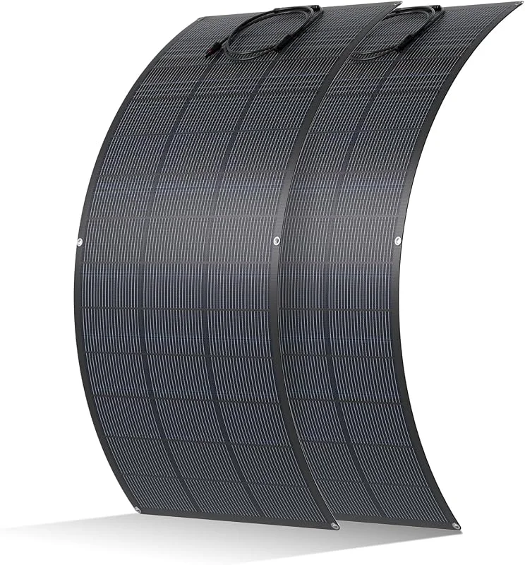 ECO-WORTHY Painel solar flexível 400 W 18 BB ETFE 25 % — Protetor solar