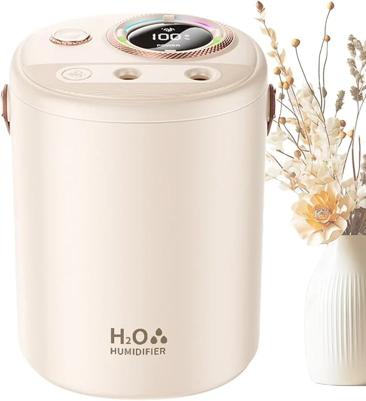 Humidificador para plantas, 1, 3 L, silencioso, humidificación de luz de 7