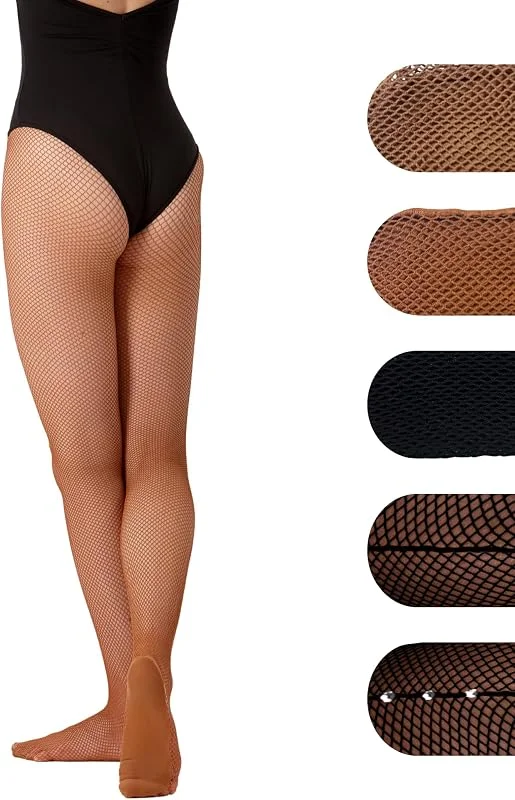 Meias profissionais de malha para dança, lisas, costura traseira ou diamante de costura traseira para dança latina Tap Jazz Dance em cor caramelo torrado e preto — Roupa aquecida