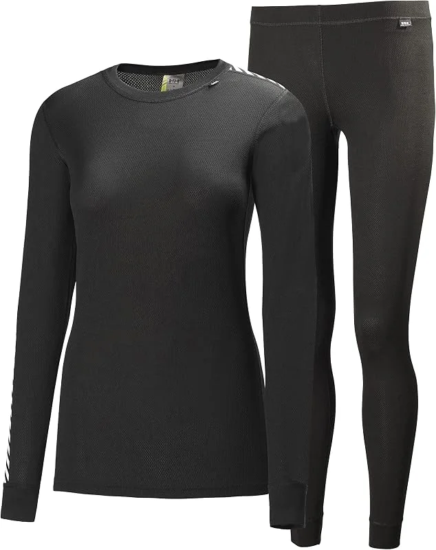 Helly Hansen Conjunto térmico para mulher, HH Comfort Light — Roupa aquecida