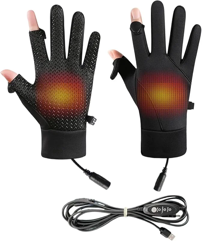 Guantes Calefactables para Hombres Manoplas térmicas eléctricas carga USB — Cozinha e lar