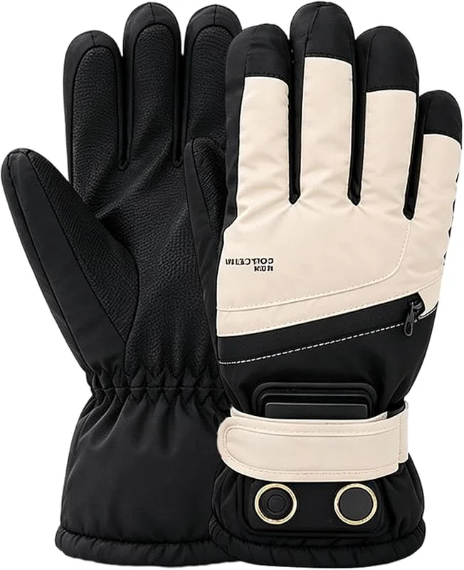 Genérico Guantes Calefactables Eléctricos Impermeables con Pantalla Táctil — Cozinha e lar